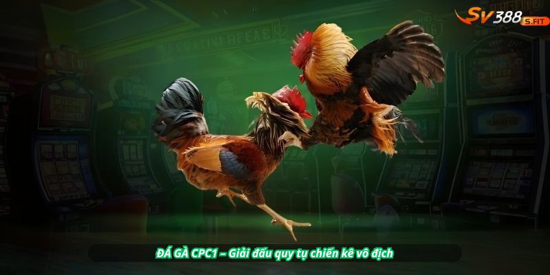 ĐÁ GÀ CPC1 – Giải đấu quy tụ chiến kê vô địch