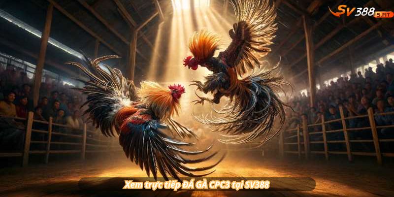 Xem trực tiếp ĐÁ GÀ CPC3 tại SV388 – Hàng trăm trận mỗi ngày, Full HD