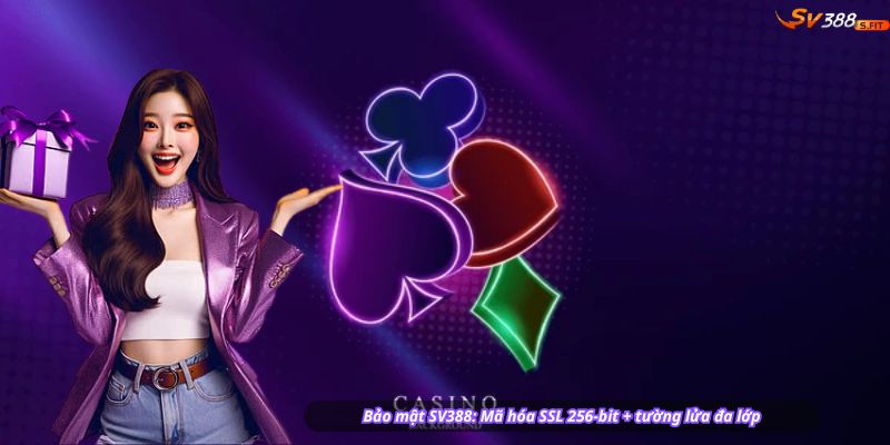 Bảo mật SV388: Mã hóa SSL 256-bit + tường lửa đa lớp – Hacker không thể xâm nhập