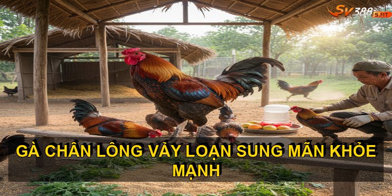 Ưu điểm vượt trội của gà chân lông vảy loạn trong chiến đấu