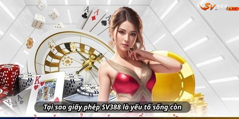 Tại sao giấy phép SV388 là yếu tố sống còn