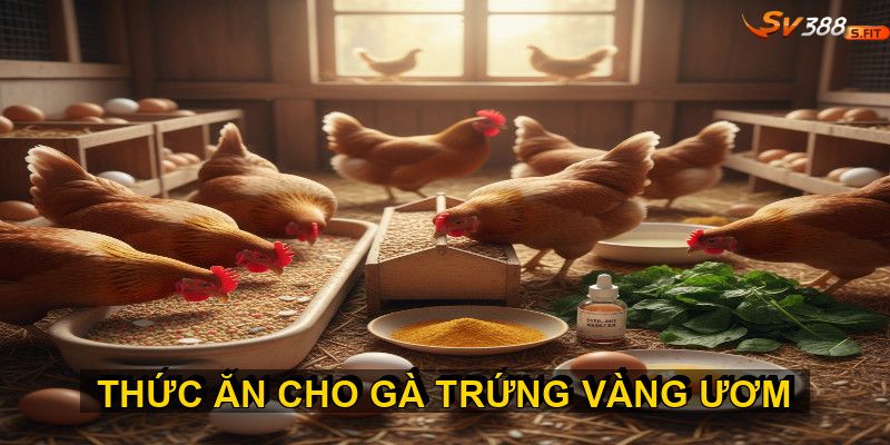 Thức ăn cho gà đẻ giúp tăng sản lượng và chất lượng trứng