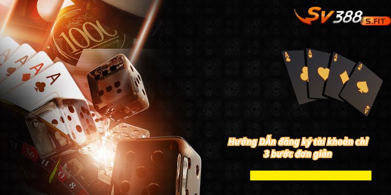 Hướng dẫn đăng ký tài khoản với 3 bước